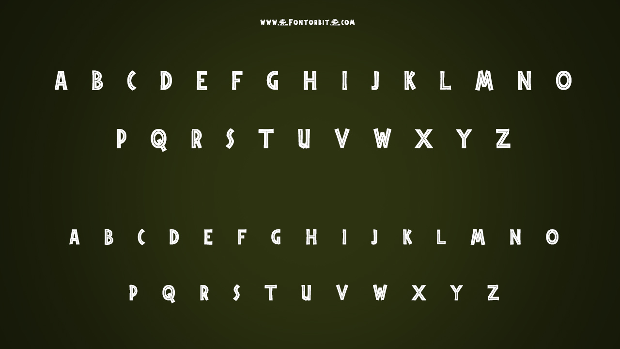 Jurassic Park Font Family Includes