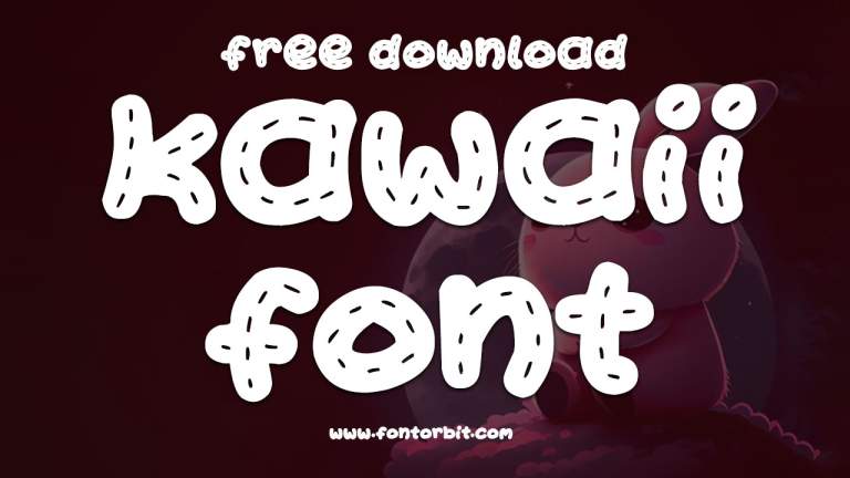 Kawaii Fonts Free Download | Cute and Playful Typeface