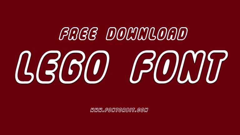 Lego Font Free Download