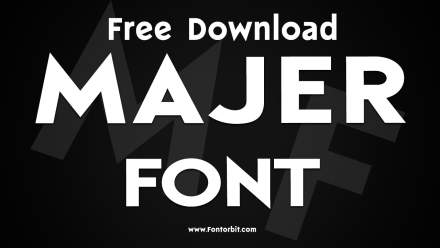 Majer Font Free Download