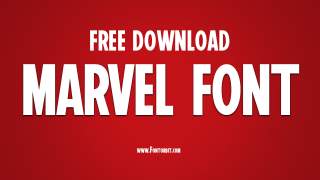 Marvel Font Free Download | Iconic Superhero Typeface