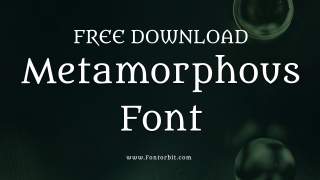 Metamorphous Font Free Download