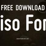 Miso Font Free Download