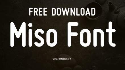 Miso Font Free Download