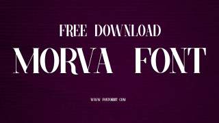 Morva Font Free Download