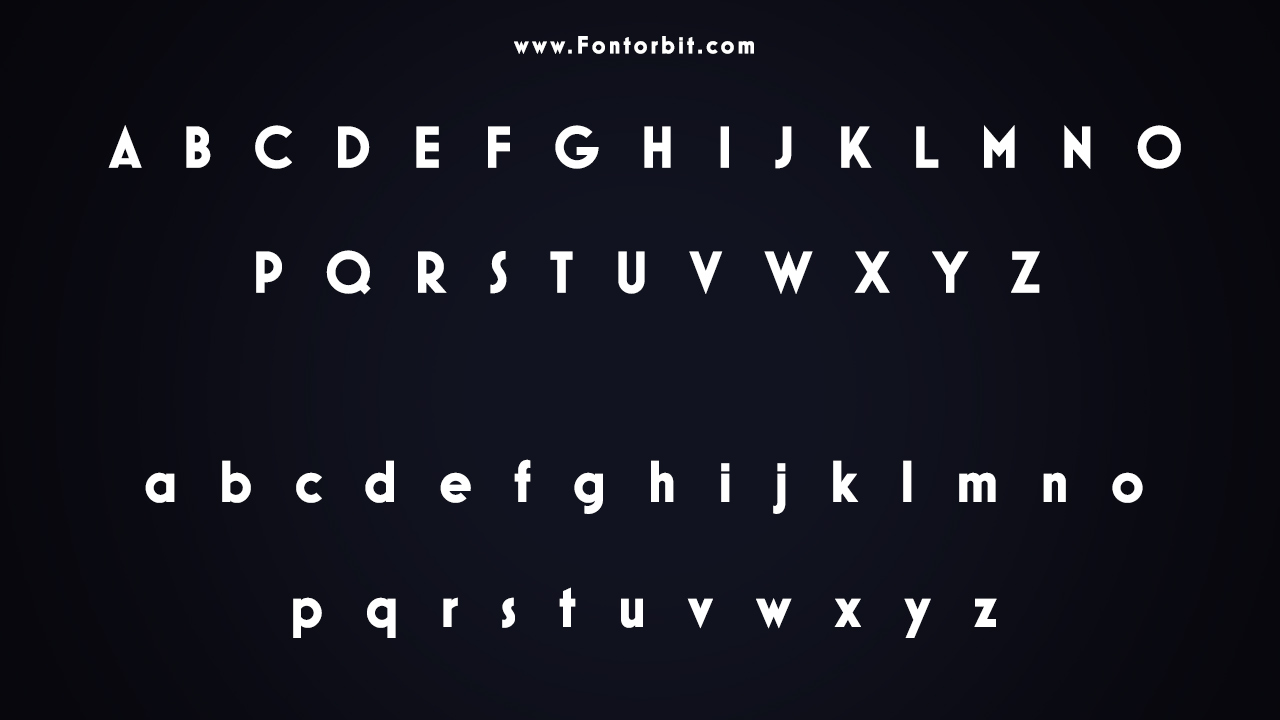 Mostra Nuova Font Family Includes