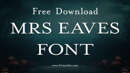 Mrs Eaves Font Free Download