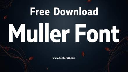 Muller Font Free Download