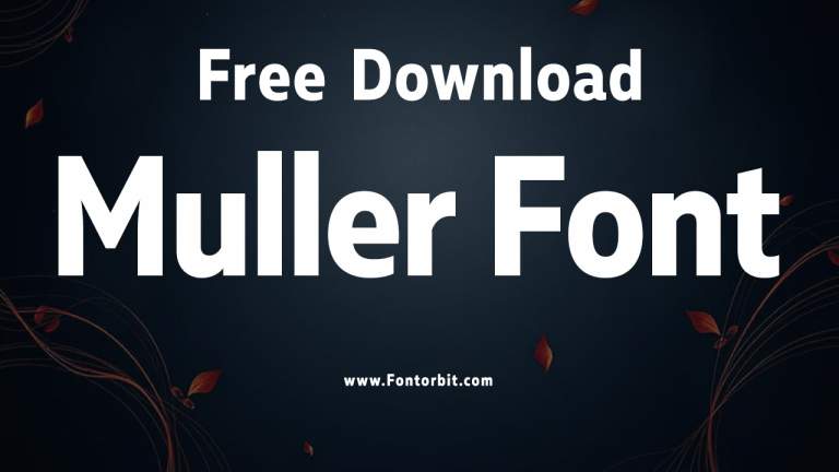 Muller Font