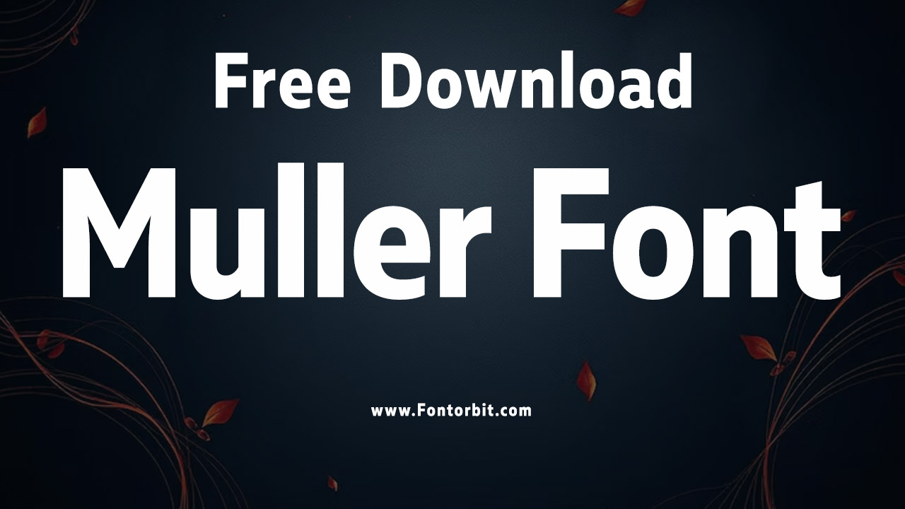 Muller Font