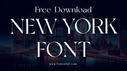 New York Font Free Download