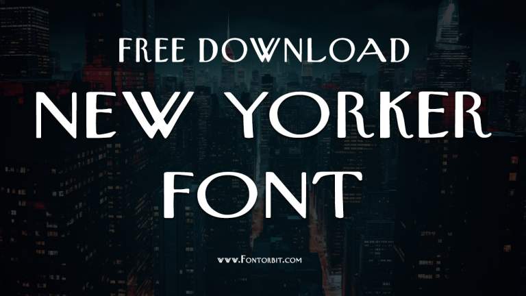 New Yorker Font