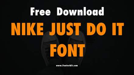 Nike Just Do It Font Free Download