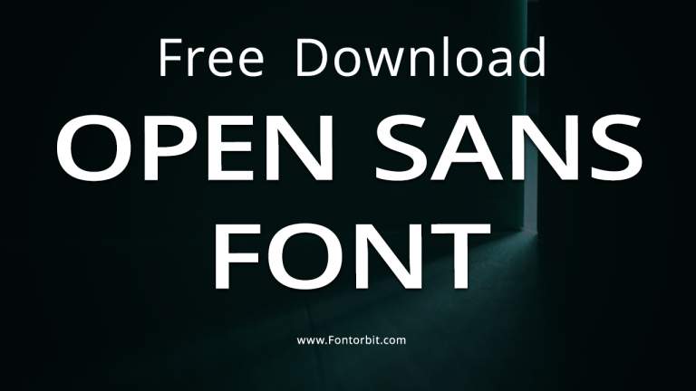 Open Sans Font