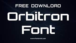 Download Orbitron Font Free – Futuristic Sans Serif Typeface