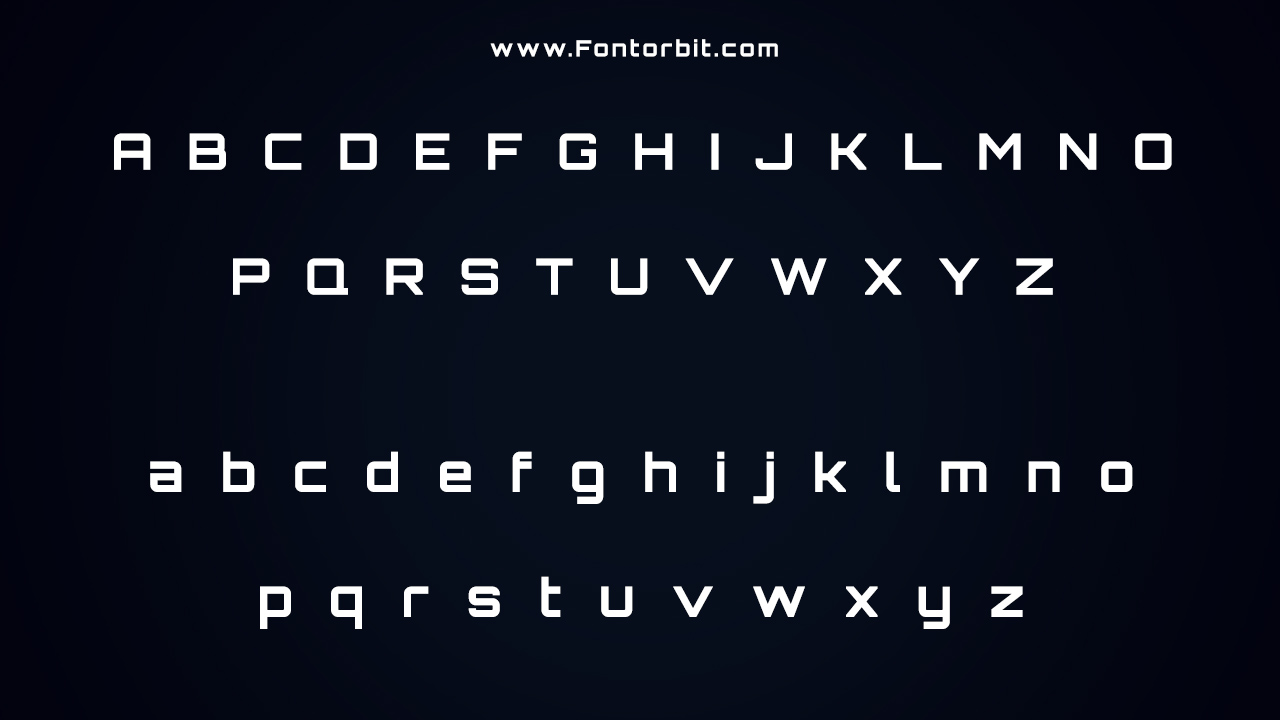 Orbitron Font Family Includes