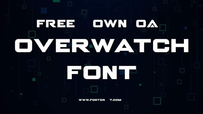 Overwatch Font