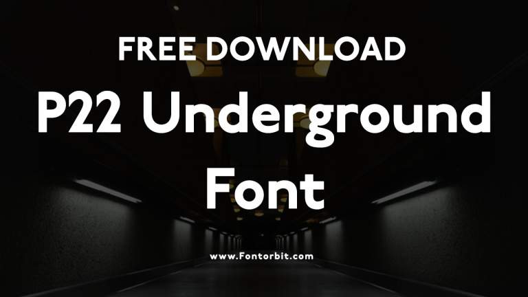 P22 Underground Font Free Download – Uses and Alternatives