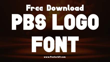 PBS Logo Font Free Download