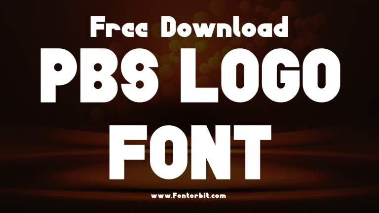 PBS Logo Font Free Download