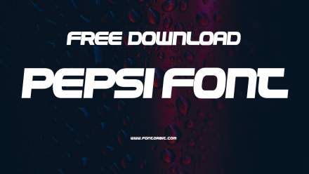 Pepsi Font Free Download