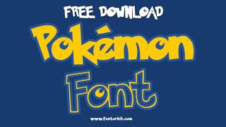 Pokémon Font Free Download