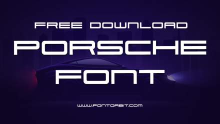 Porsche Font Free Download