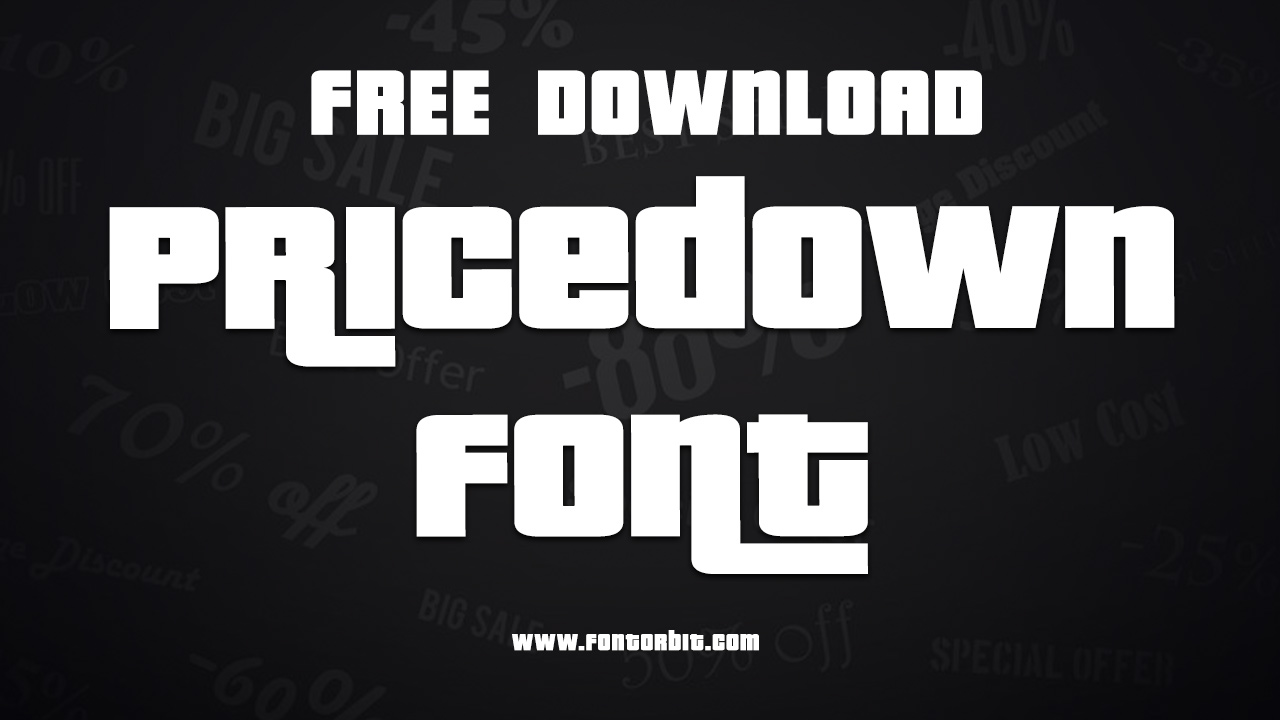 Pricedown Font