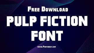 Pulp Fiction Font Free Download