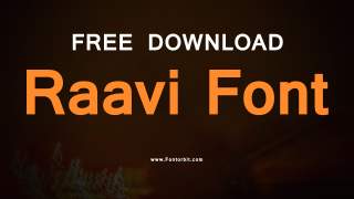 Raavi Font Free Download