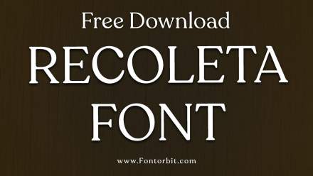 Recoleta Font Free Download