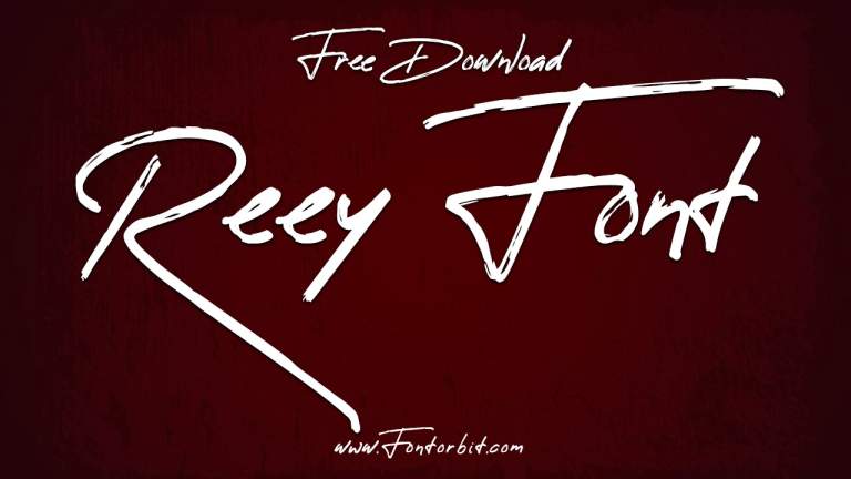 Reey Font Free Download