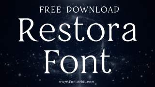 Restora Font Free Download