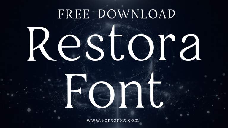 Restora Font Free Download