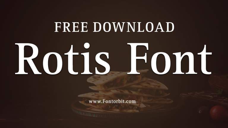 Rotis Font Free Download