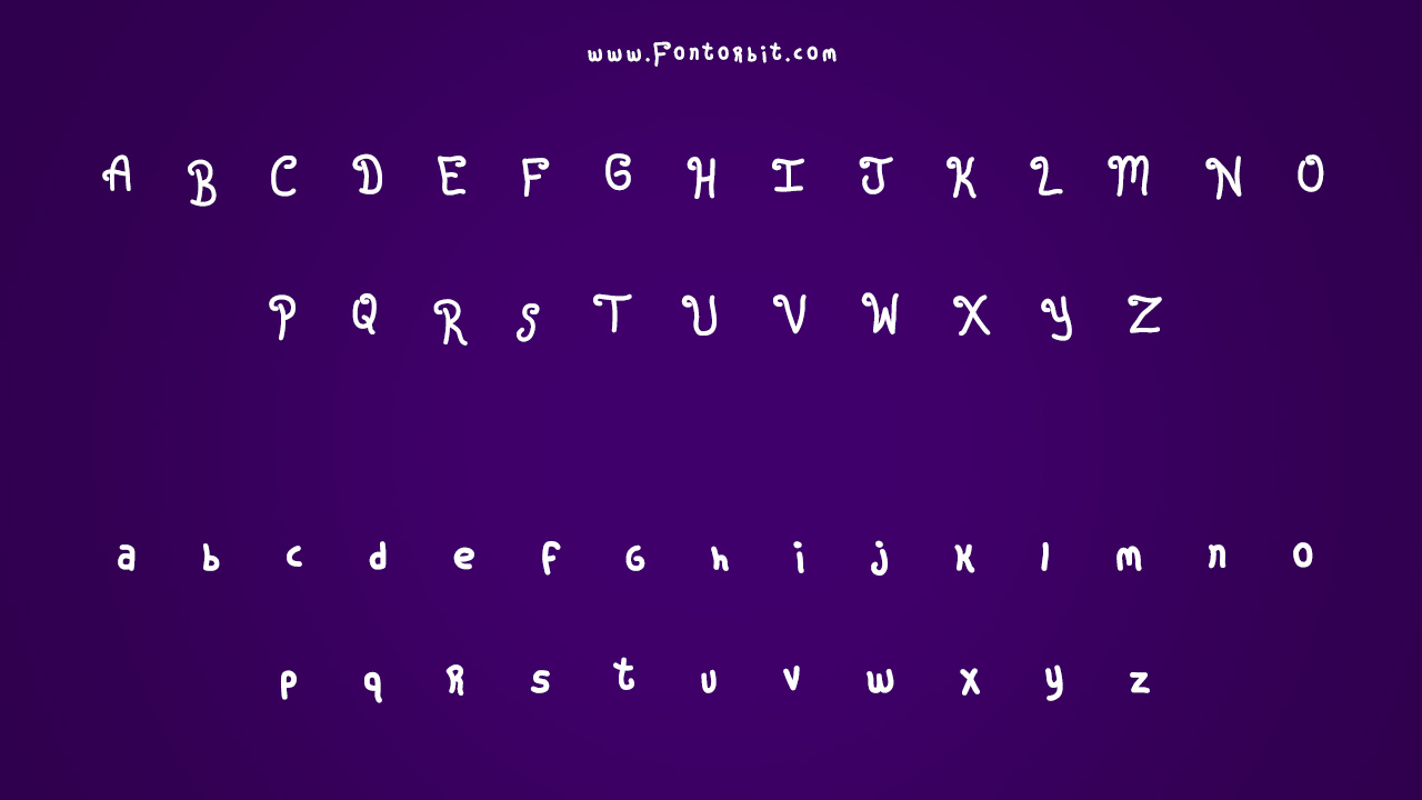 Rugrats Font Family Includes