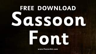 Sassoon Font Free Download