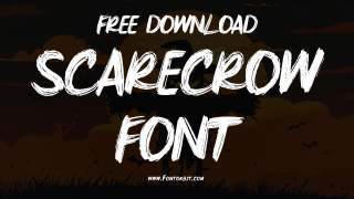 Scarecrow Font Free Download