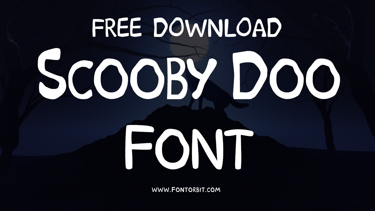 Scooby Doo Font