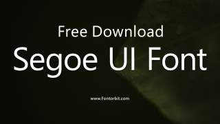 Segoe UI Font Free Download