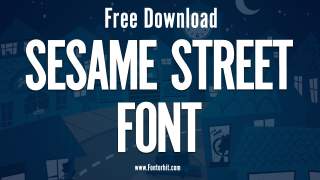 Sesame Street Font Free Download