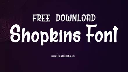 Shopkins Font Free Download