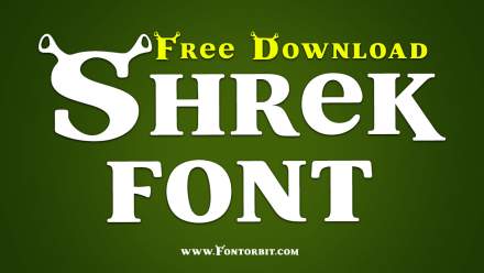 Shrek Font Free Download