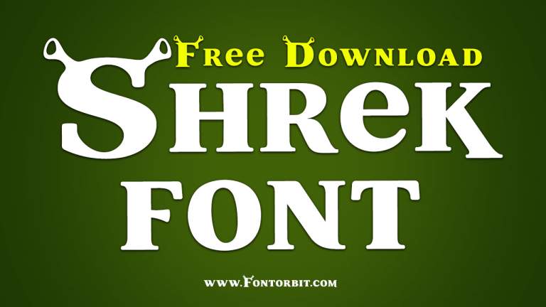 Shrek Font