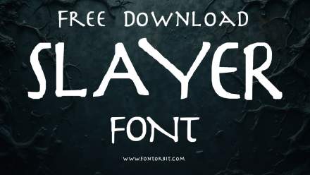 Slayer Font Free Download