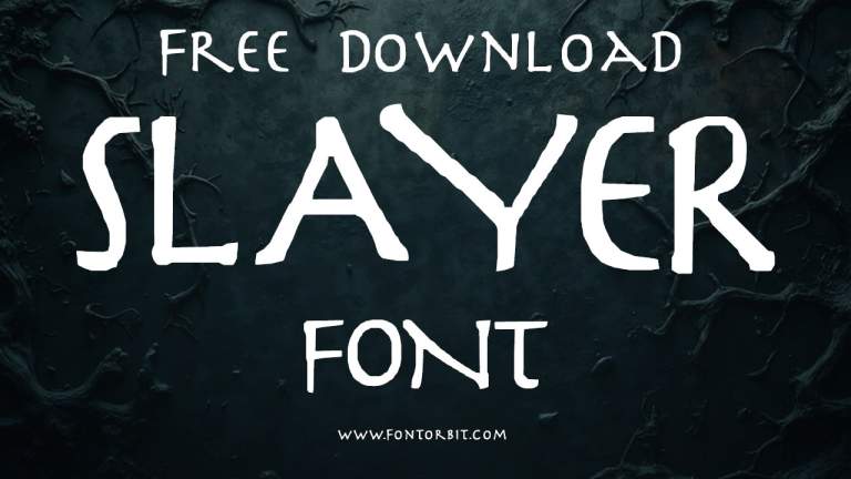 Slayer Font Free Download