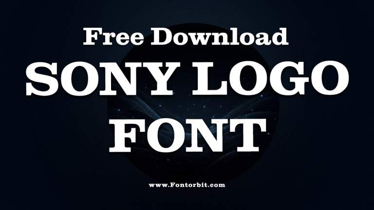 Sony Logo Font Free Download