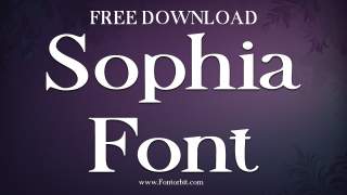 Sophia Font Free Download