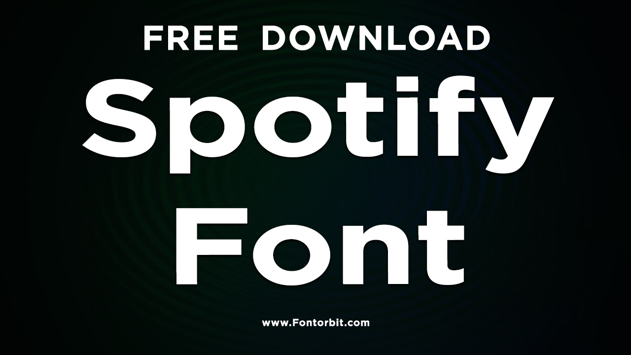 Spotify Font