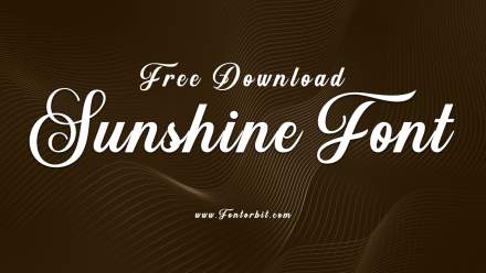 Sunshine Font Free Download